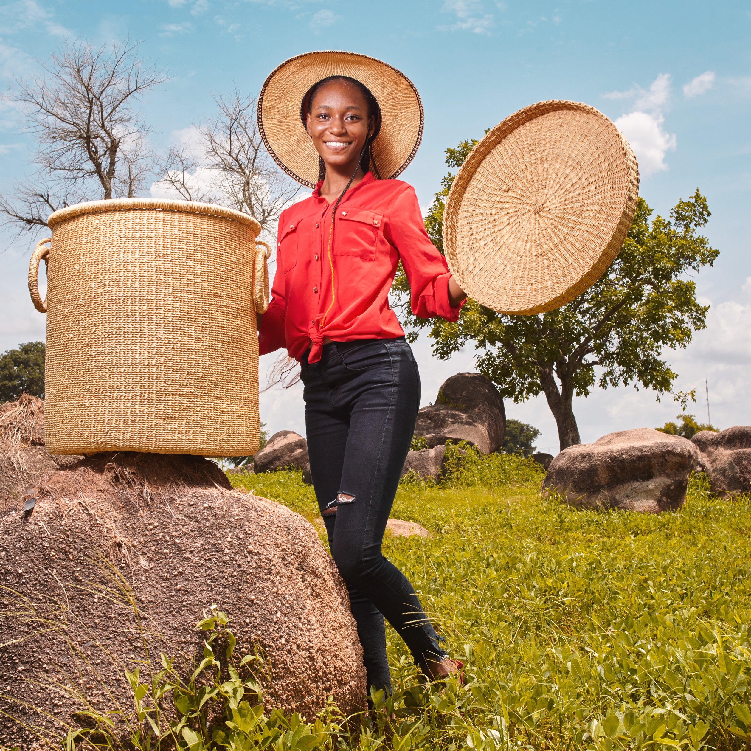 Create a Sustainable Home Organization with Handmade Laundry and Ironing Baskets