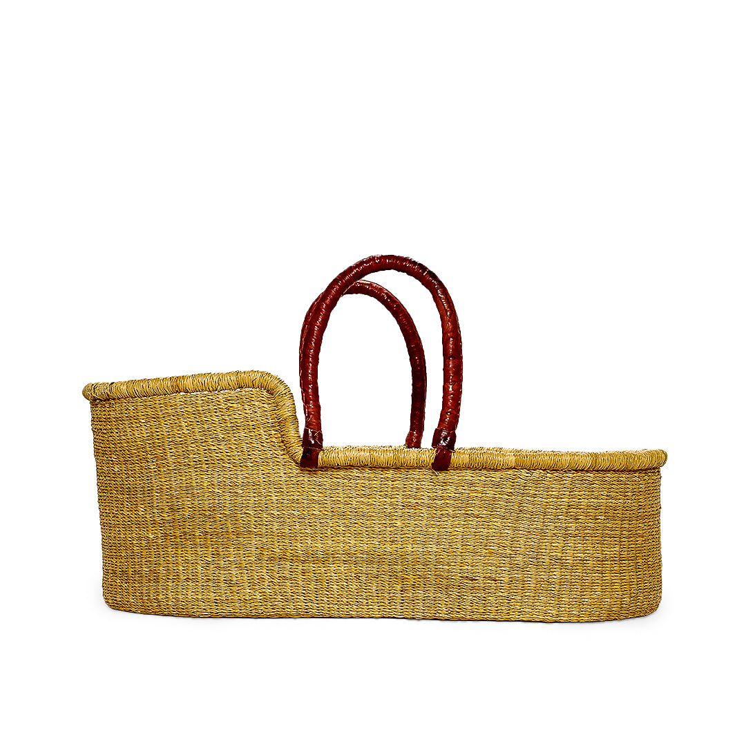 Akoma Hand-Woven Baby Moses Basket