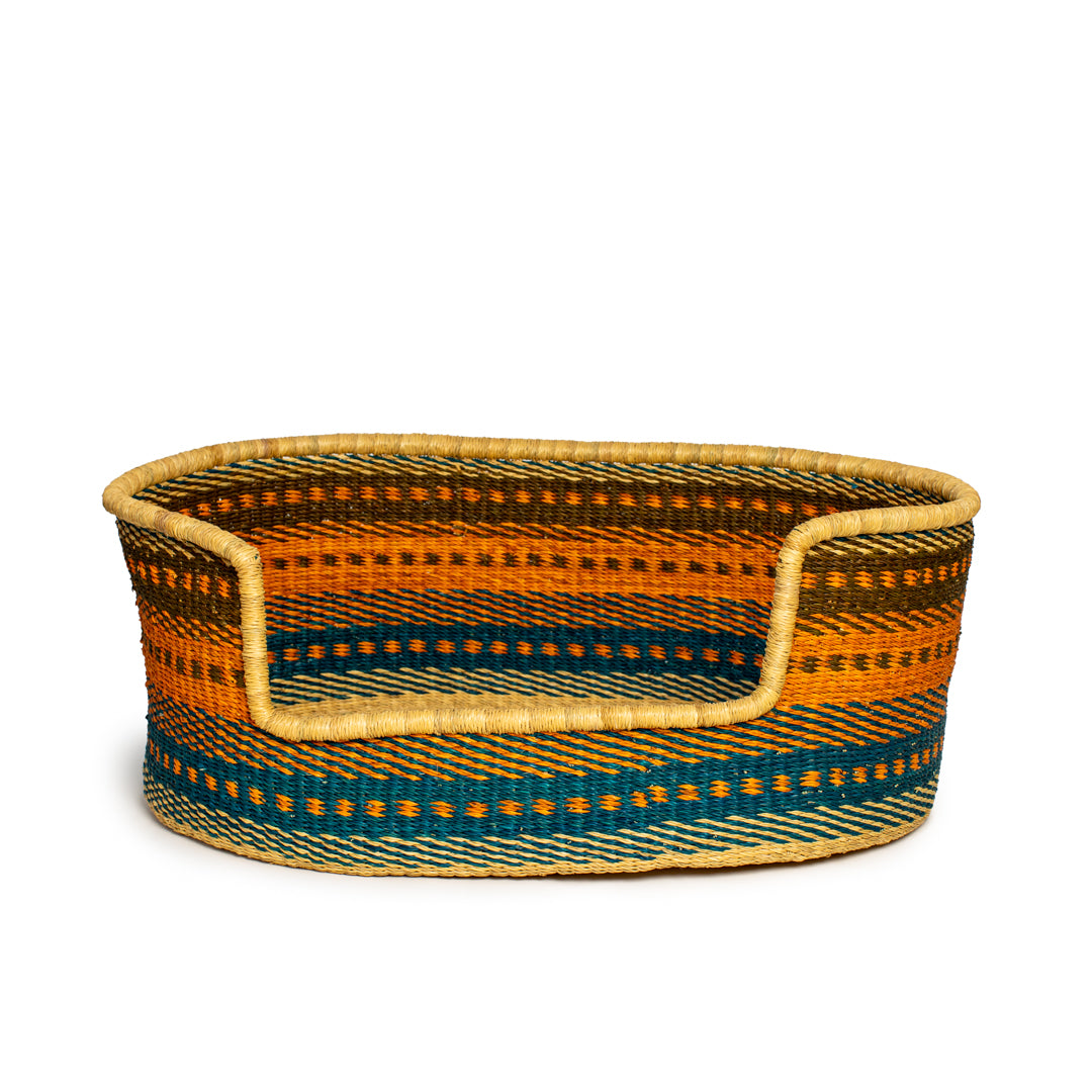 Bella Hand-Woven Dog Bed