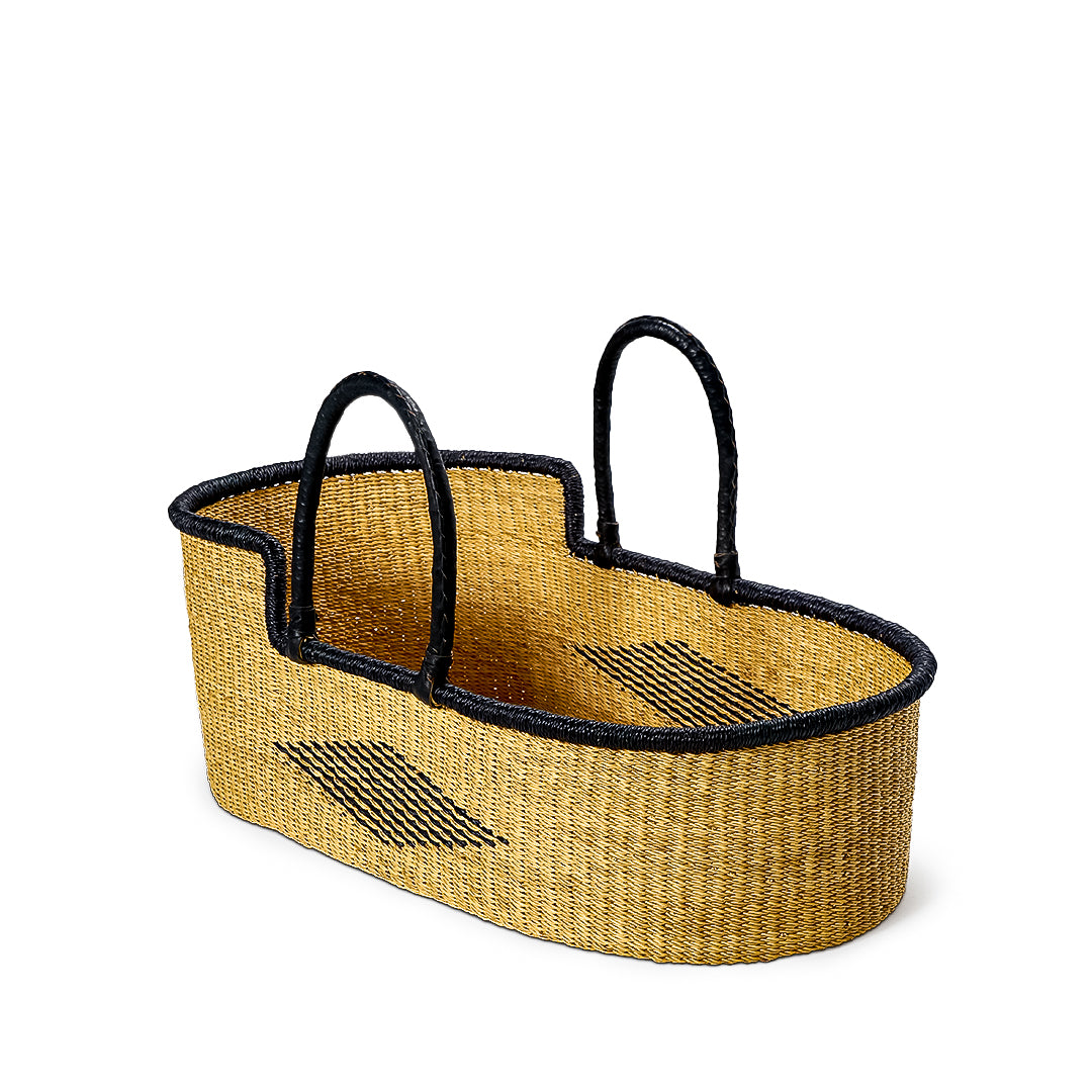 Duafe Hand-Woven Baby Moses Basket