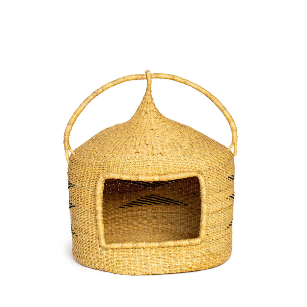 Mimi Hand-Woven Cat Bed