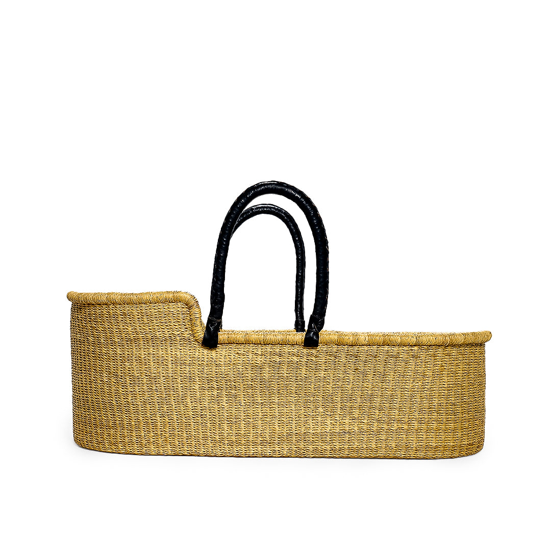 Nyame Hand-Woven Baby Moses Basket