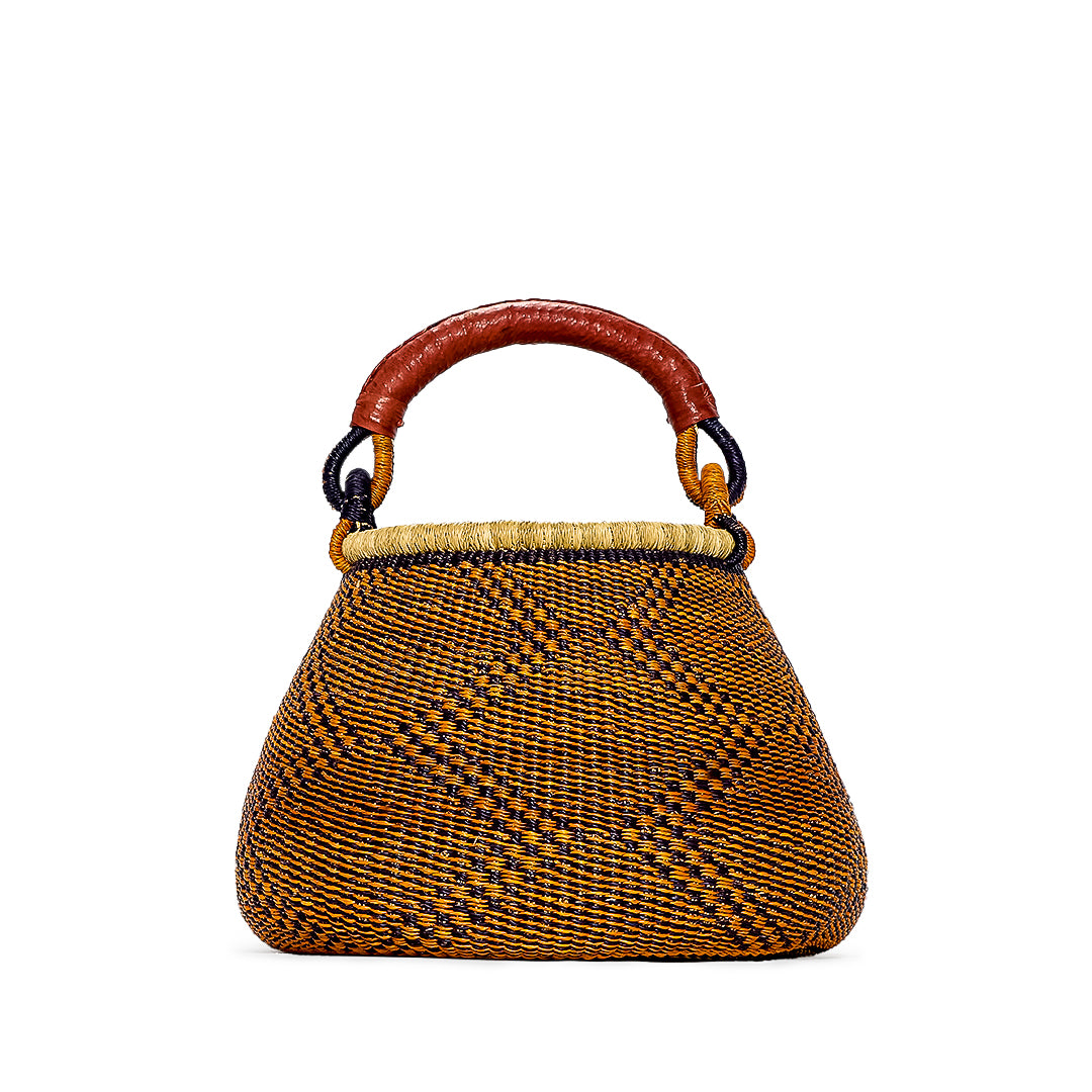 Pine Cone Hand-Woven Pot Basket