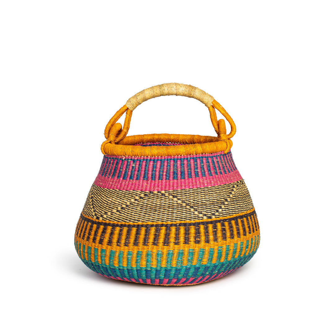 Raceme Hand-Woven Pot Basket